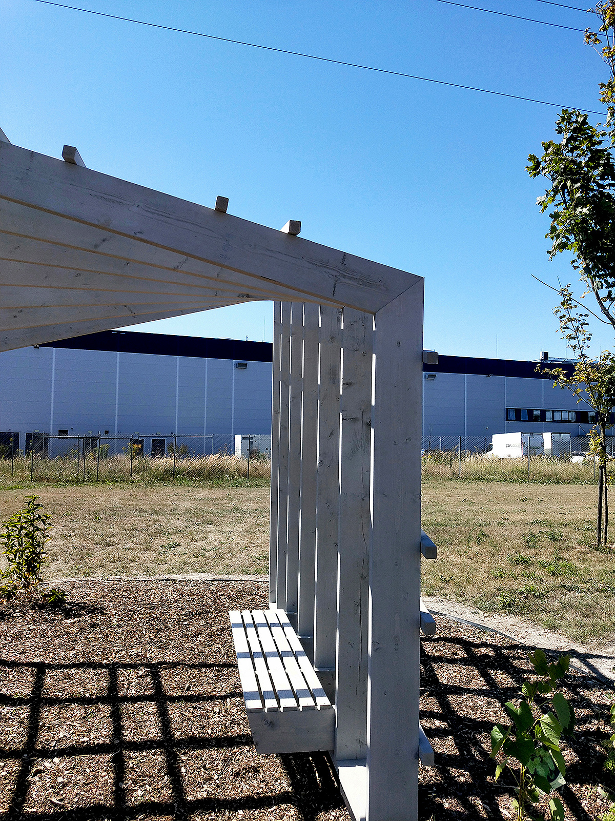 pergola z drewna